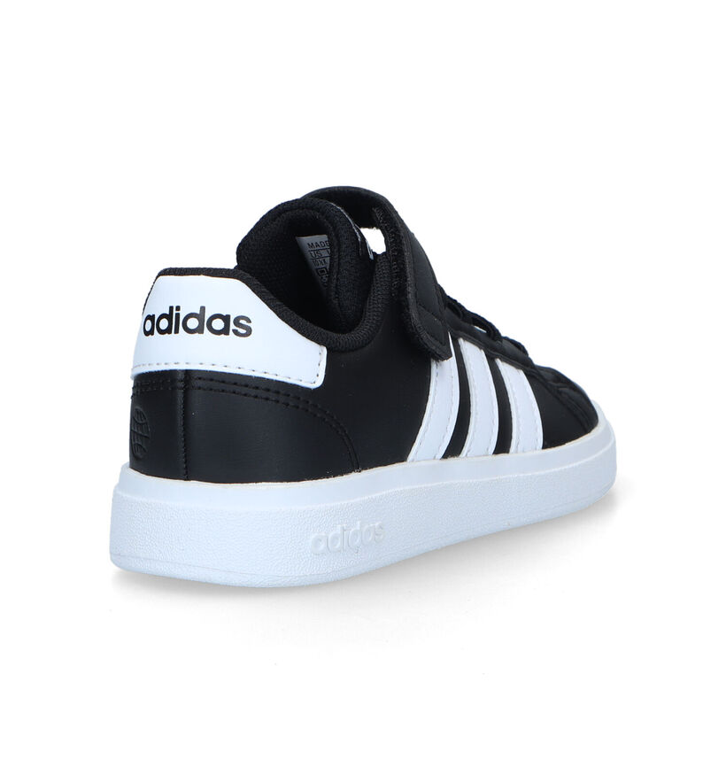 adidas Grand Court 2.0 EL Baskets en Noir pour filles, garçons (324121)