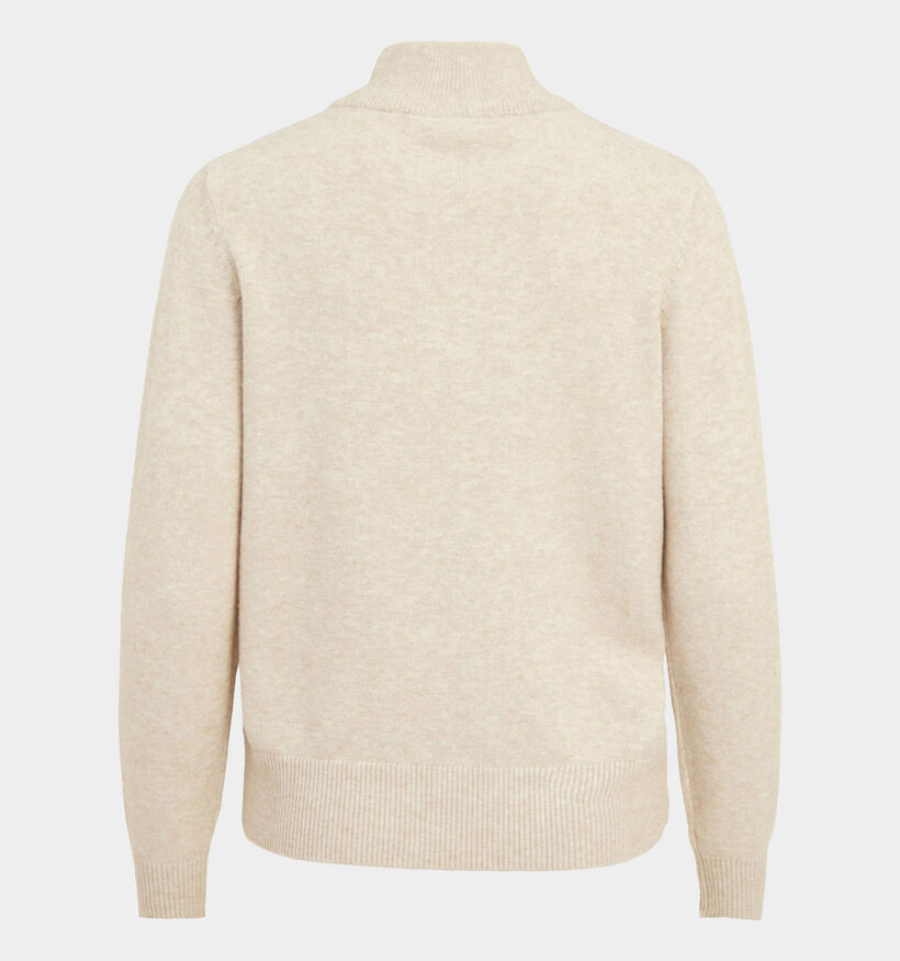 Vila Ril Crewneck Beige Trui (317847)