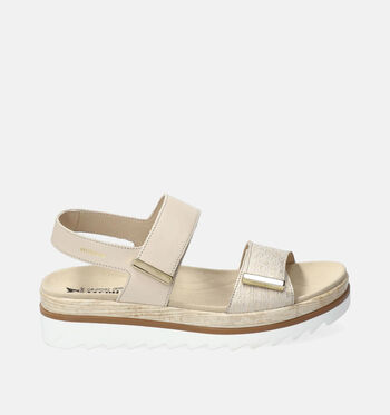 Mephisto Sandalen Wit/Beige/Cognac