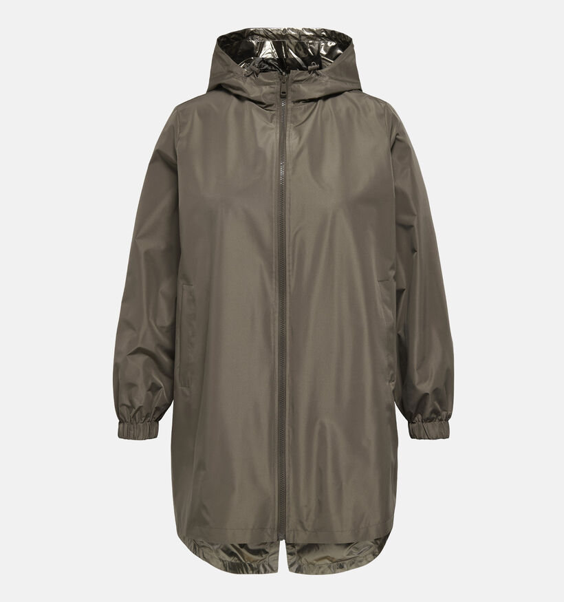ONLY Carmakoma Fry Manteau en Brun pour femmes (353249)