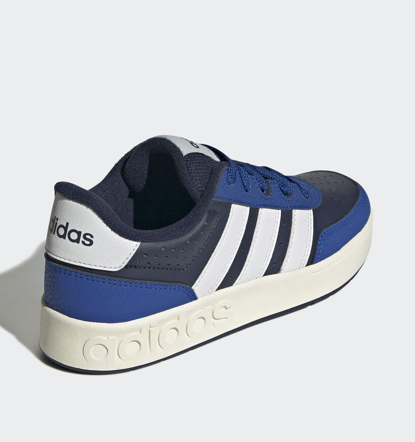 adidas Breakbase Zwarte Lage Sneakers adidas Breakbase Blauwe Sneakers voor meisjes, jongens (359618) - geschikt voor steunzolen