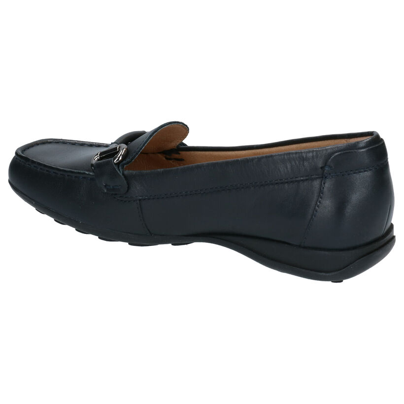 Geox Blauwe Mocassins in leer (266862)