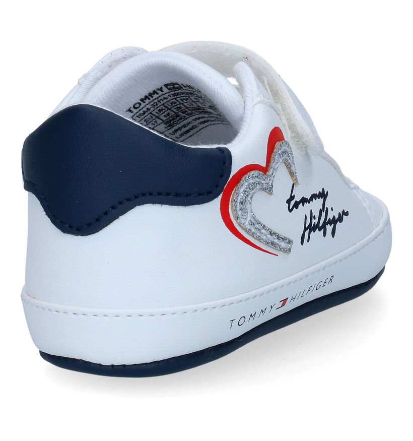 Tommy Hilfiger Chaussons pour bébé en Blanc en simili cuir (303894)