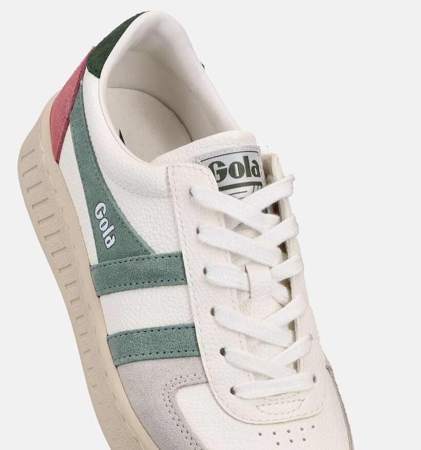 Gola Grandslam Trident Witte Sneakers voor dames (368473) - geschikt voor steunzolen