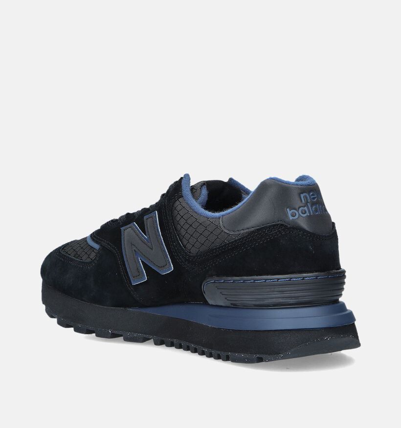 New Balance U 574 Zwarte Sneakers voor jongens, heren (343075) - geschikt voor steunzolen