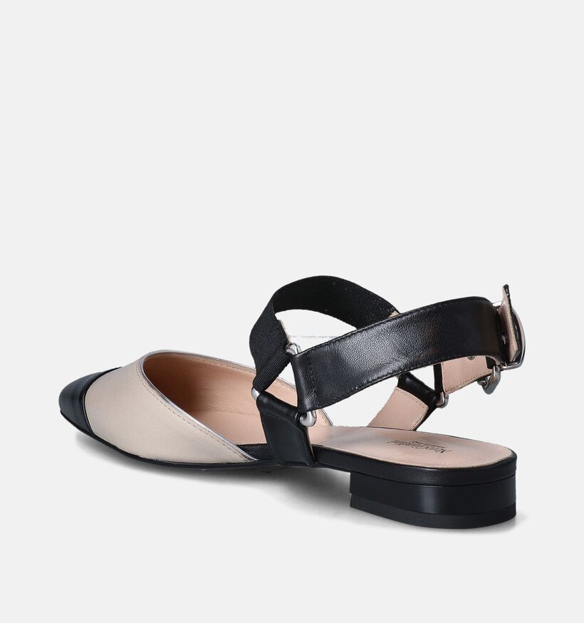 NeroGiardini Ballerines slingback en Noir pour femmes (355960)