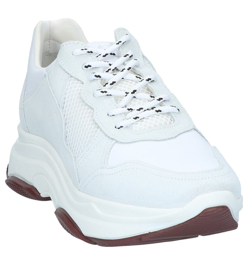 Youh! Baskets basses en Blanc en daim (251375)