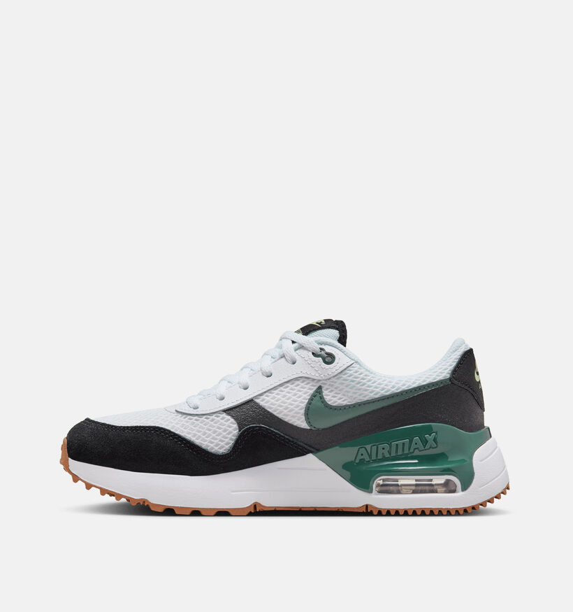 Nike Air Max Systm Witte Sneakers voor jongens, meisjes (344712)