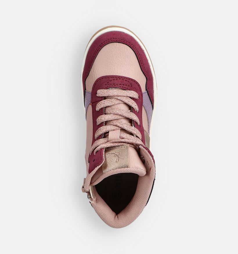 Milo & Mila Chaussures hautes en Bordeaux pour filles (363212) - pour semelles orthopédiques
