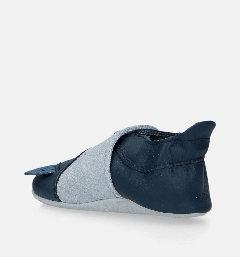 Bobux Foxy Chaussons pour bébé en Bleu pour filles, garçons (294786)