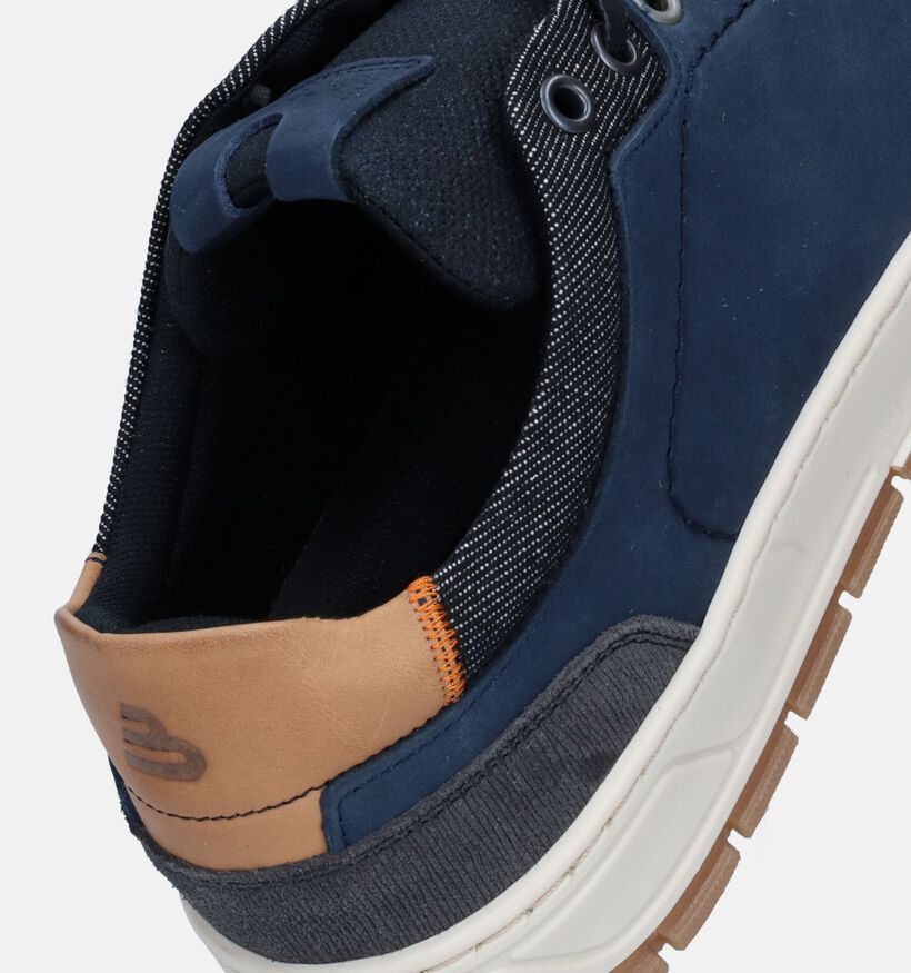 Bullboxer Chaussures à lacets en Bleu foncé pour hommes (344480) - pour semelles orthopédiques