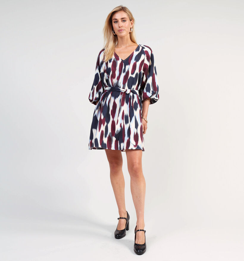 Vila Rano Blauwe/Bordeaux Jurk voor dames (364084)