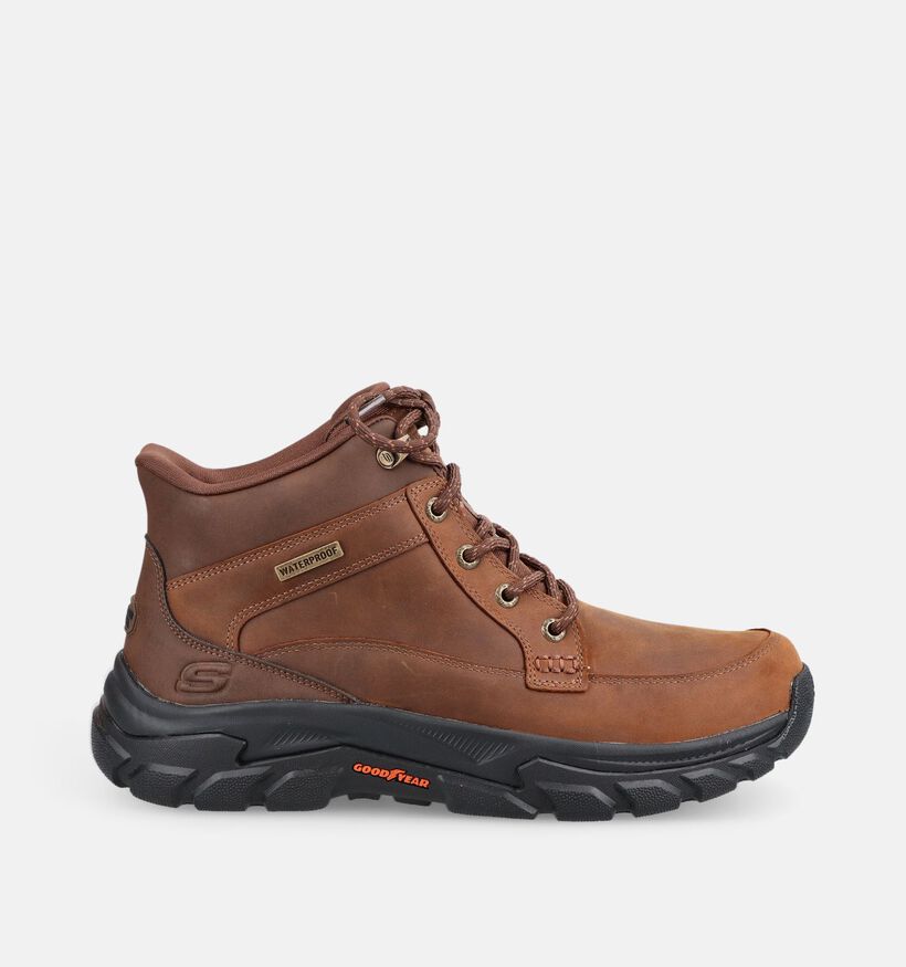 Skechers Hands Free Slip-Ins Respected 2.0 Orson Chaussures de randonn&eacute;e en Marron pour hommes (378009)