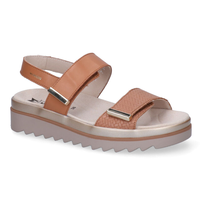 Mephisto Dominica Sandales avec talon compensé en Blanc pour femmes (354278)