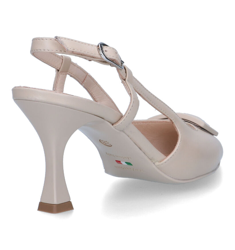 NeroGiardini Beige Slingback Pumps voor dames (321173)