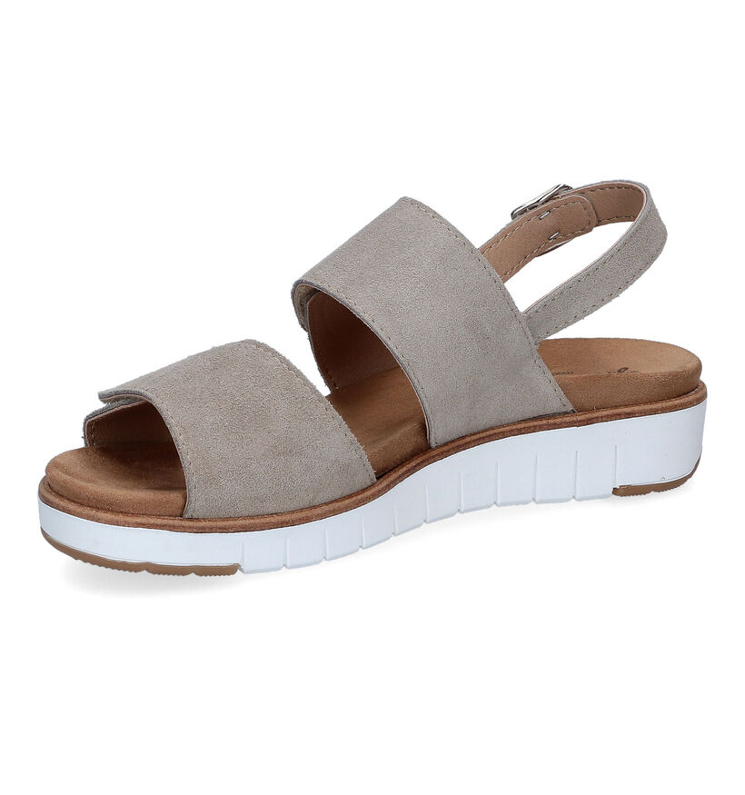 Solemade Romi Sandales en Vert en nubuck (305193)