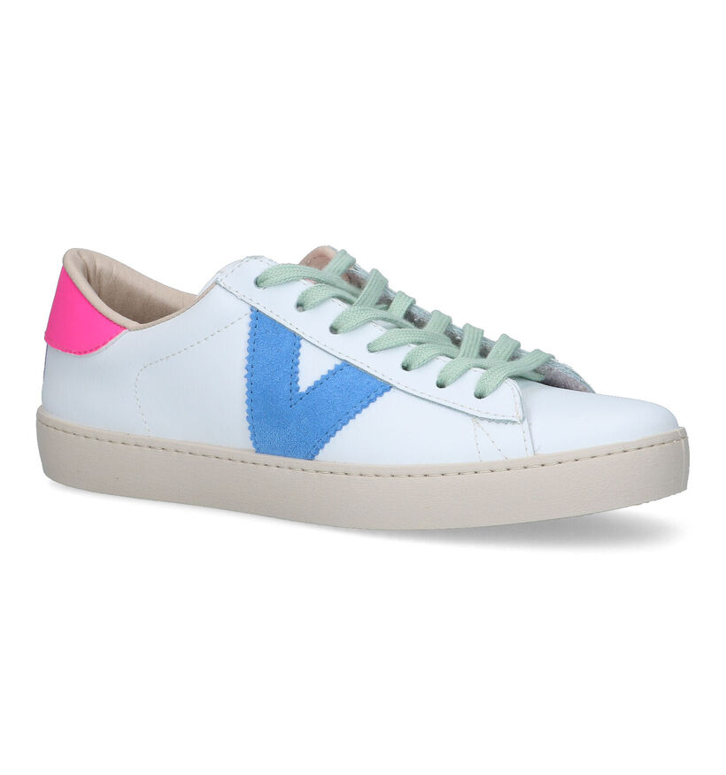 Victoria Baskets casual en Pastel en cuir (322549)