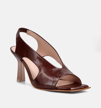 Zinda Escarpins Marron/Rose