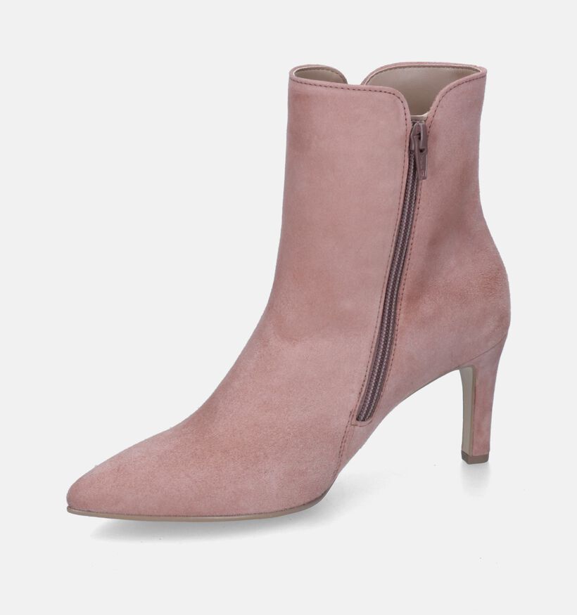 Gabor Bottines à talons en Rose pour femmes (315251)