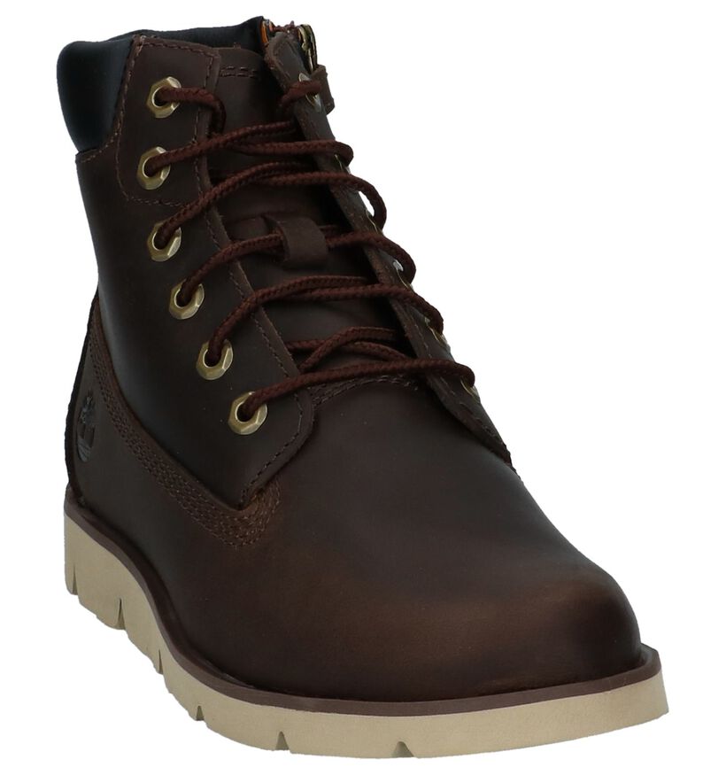 Timberland Radford Donkerbruine Boots Rits/Veter in nubuck (222353)