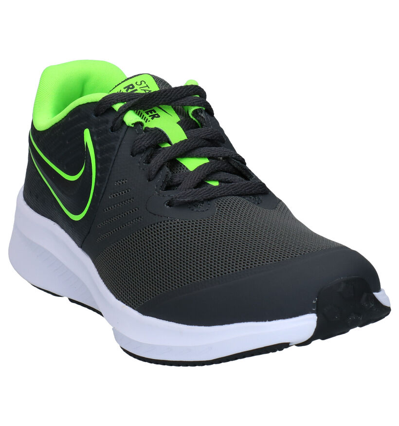 Nike Star Runner 2GS Zwarte Sneakers in kunstleer (284473)