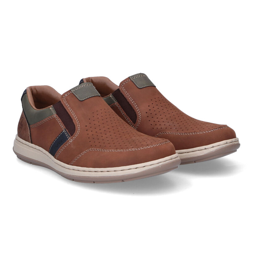 Rieker Chaussures confort en Cognac en cuir (308585)