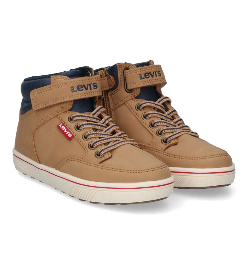 Levi's Houston camel Bottines in kunstleer (313800)