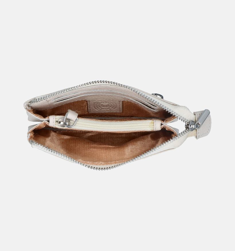 Crinkles Portefeuille en Ecru pour femmes (358504)