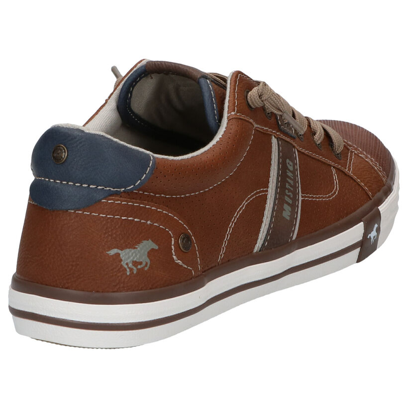 Mustang Slip-ons en Cognac pour hommes (303648)