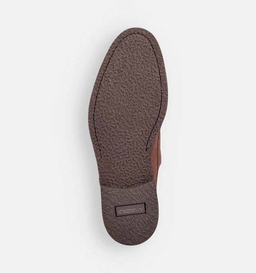 Ambiorix Padova Bruine Gespschoenen voor heren (365003) - geschikt voor steunzolen