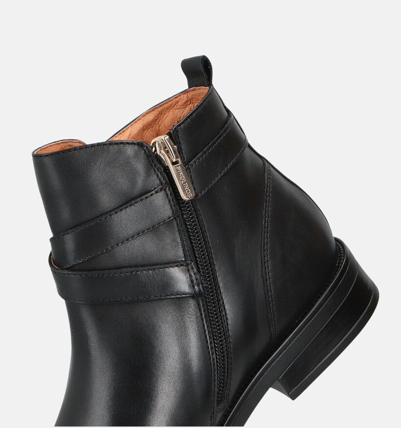 Pikolinos Puertollano Bottines plates en Noir pour femmes (363861)