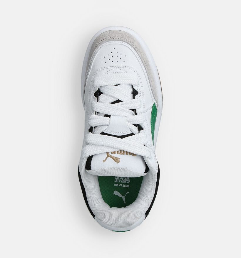 Puma Park Lifestyle SK8 Witte Skatesneakers voor meisjes, jongens (359288) - geschikt voor steunzolen