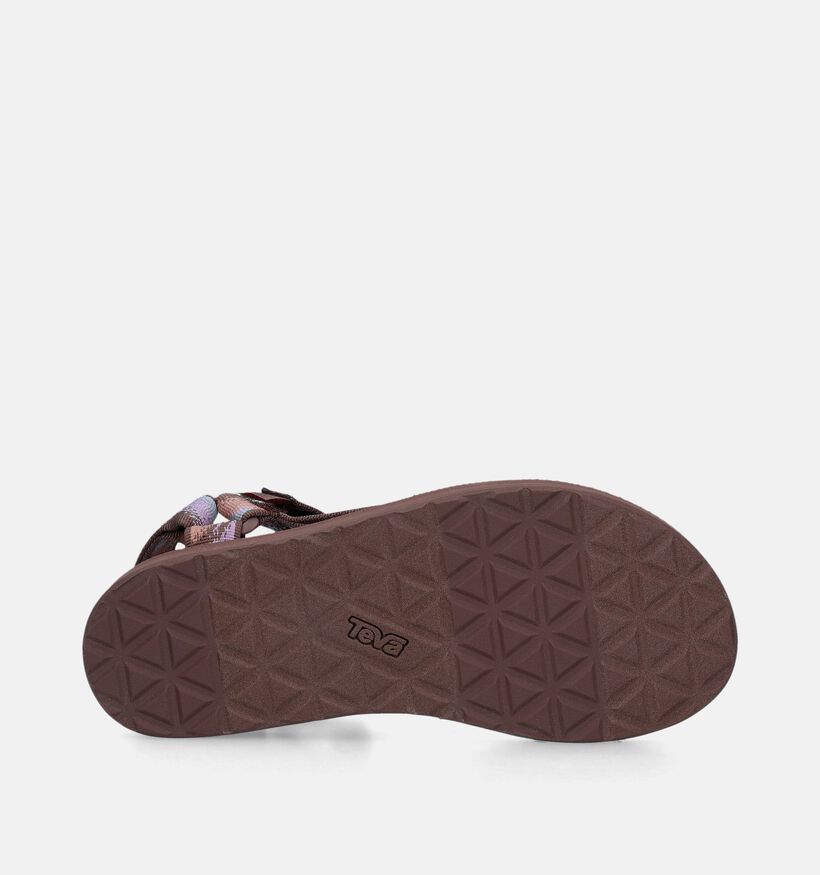 Teva Original Universal Sandales en Marron pour femmes (338386)