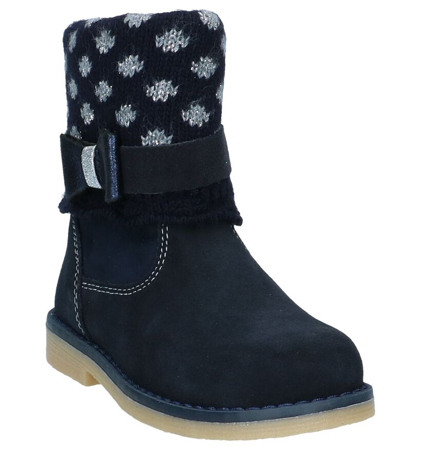 Mkids Bottes basses en Bleu en nubuck (224137)