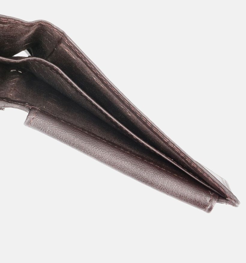 Cloverfield Portefeuille en Brun fonc&eacute; pour hommes (381779)