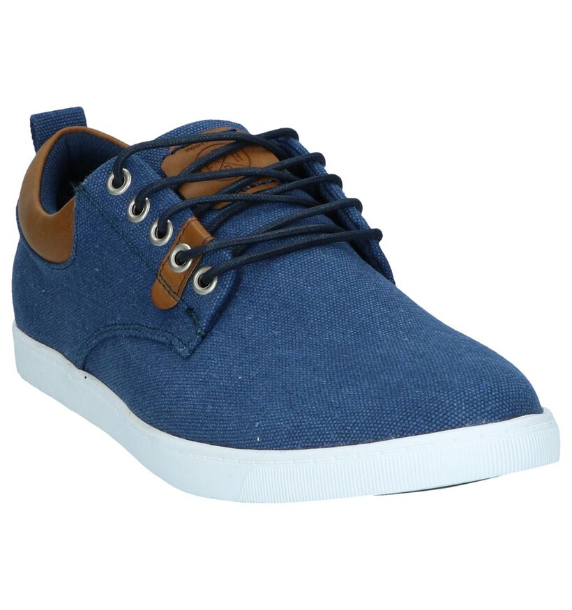 Bullboxer Casual Donkergrijze Schoenen in stof (284425)