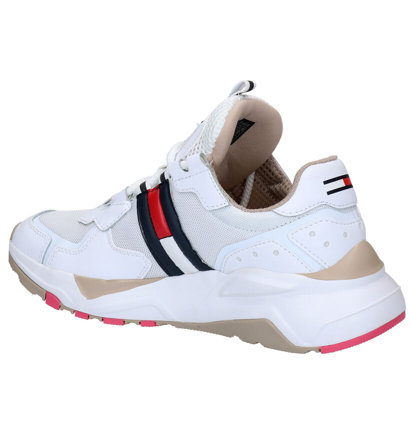 Tommy Hilfiger Witte Sneakers in kunstleer (276238)