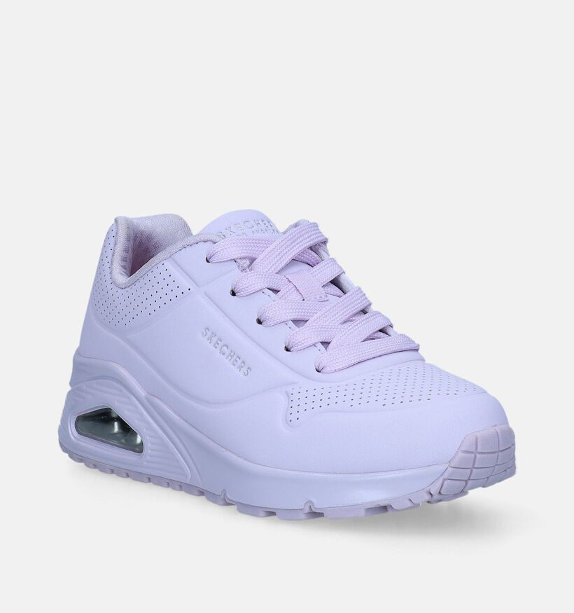 Skechers Uno Lila Sneakers voor meisjes (345361)