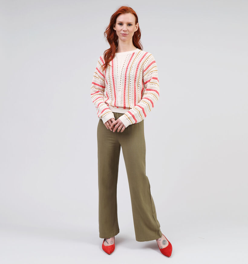 Vila Marian Beige Gebreide trui voor dames (353042)