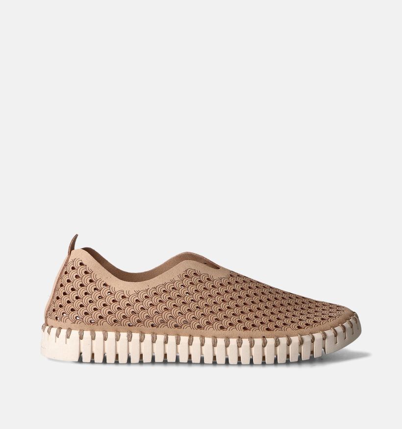 Ilse Jacobsen Tulip Chaussures à enfiler en Beige pour femmes (355836) - pour semelles orthopédiques