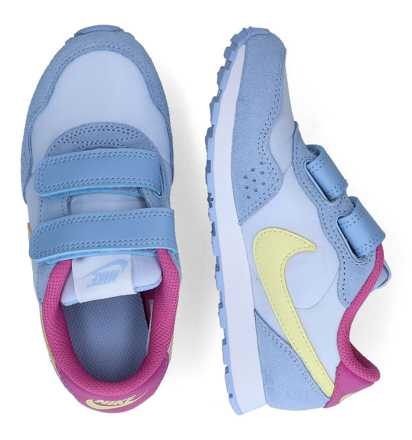Nike MD Valiant Baskets en Bleu pour filles (319518) - pour semelles orthopédiques