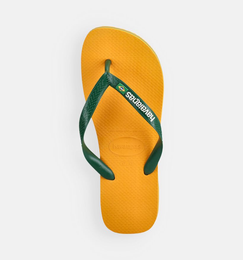 Havaianas Brasil Gele Teenslippers voor heren (373002)
