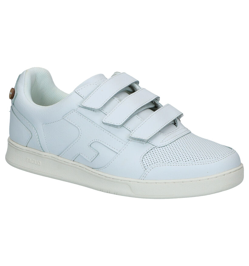 Faguo Hazel Witte Sneakers in leer (289031)