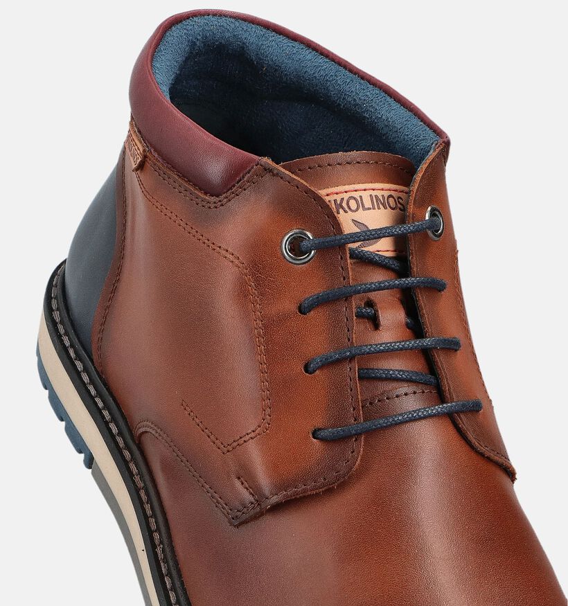 Pikolinos Berna Chaussures classiques en Cognac pour hommes (363718) - pour semelles orthopédiques