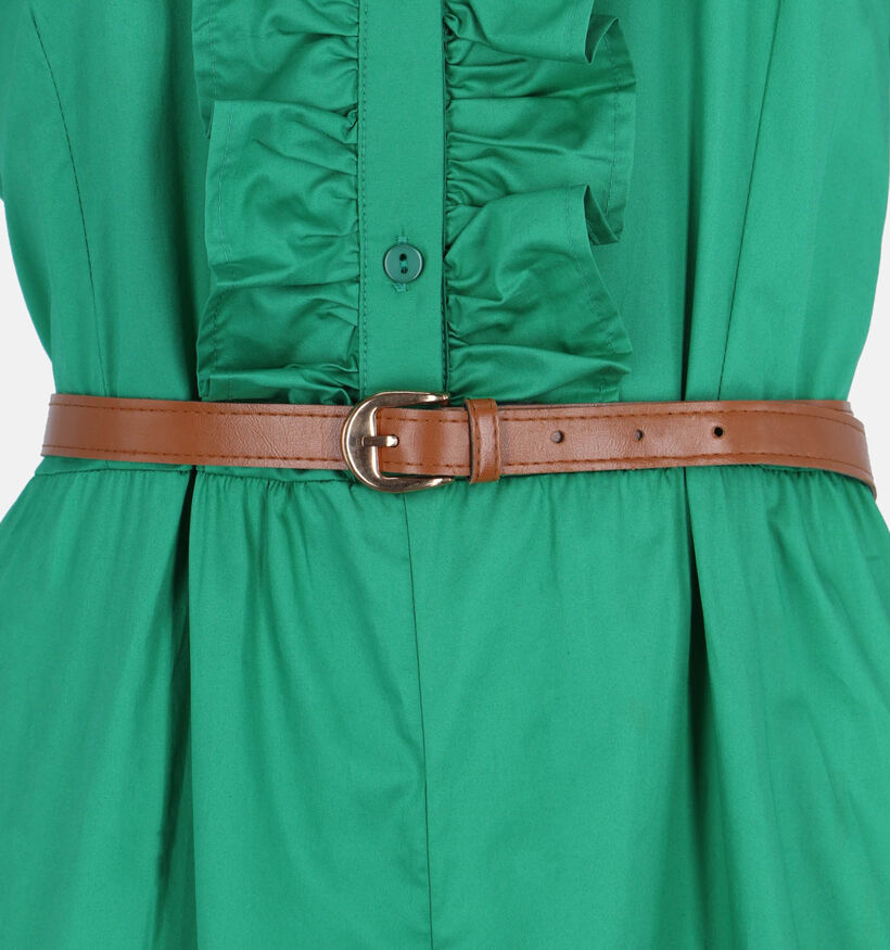 Mexx Robe ligne A en Vert pour femmes (334353)
