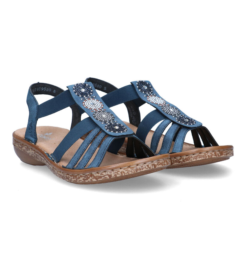 Rieker Blauwe Sandalen voor dames (323628)