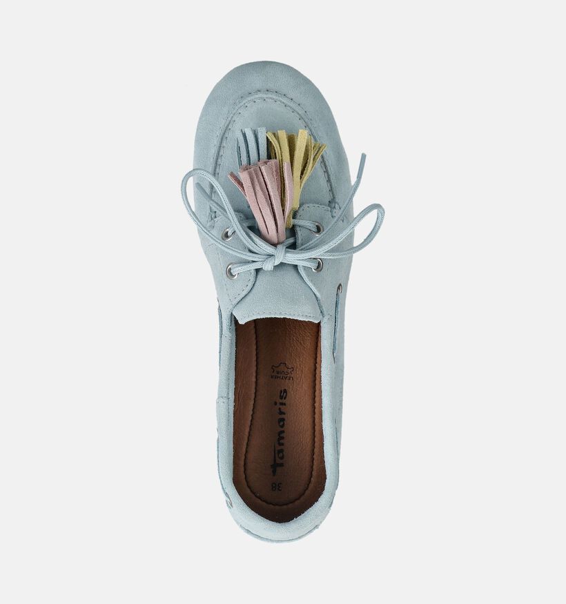 Tamaris Chaussures bateau en Bleu clair pour femmes (381326)