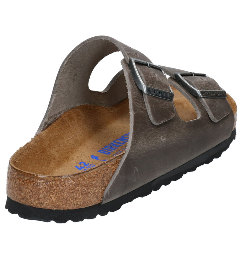 Birkenstock Arizona Bruine Slippers voor heren (322411)