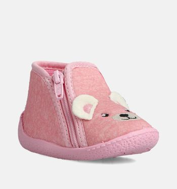Milo & Mila Pantoffels Roze