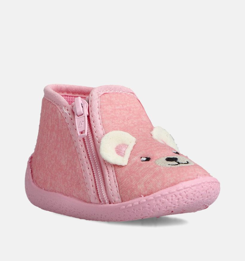Milo & Mila Bear Roze Pantoffels voor meisjes (374936) - geschikt voor steunzolen
